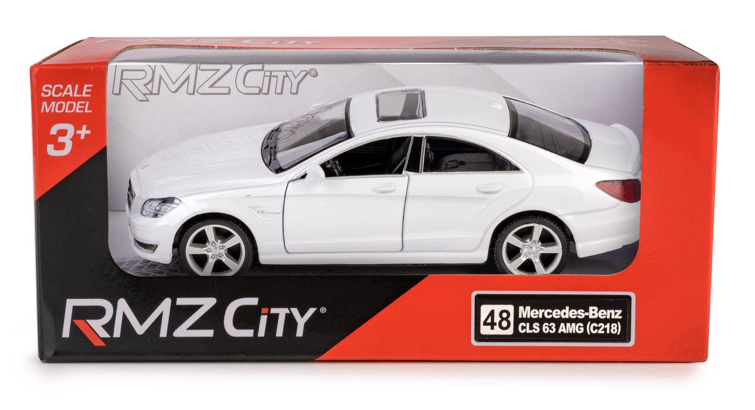 RMZ City Mercedes Benz CLS 63 AMG biały w skali 1:32