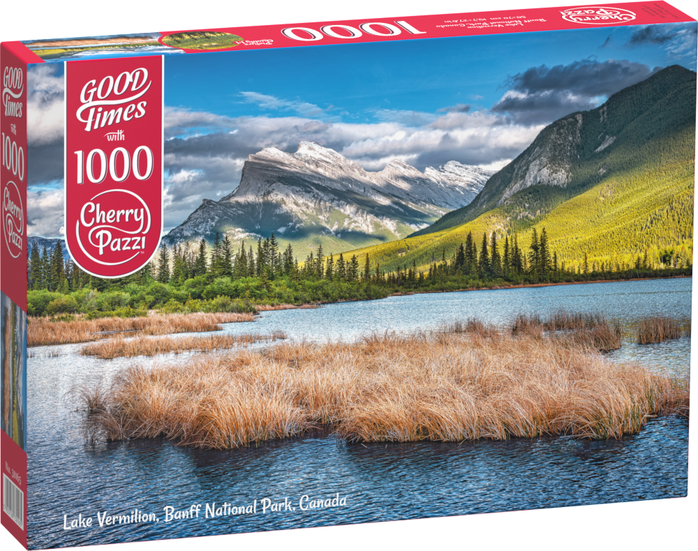 Puzzle 1000 Cherry Pazzi Lake Vermilion Banff National Park Canada 30165