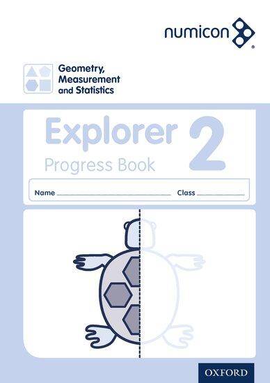 Numicon - Geometry, Measurement and Statistics 2 Explorer Progress Book Single