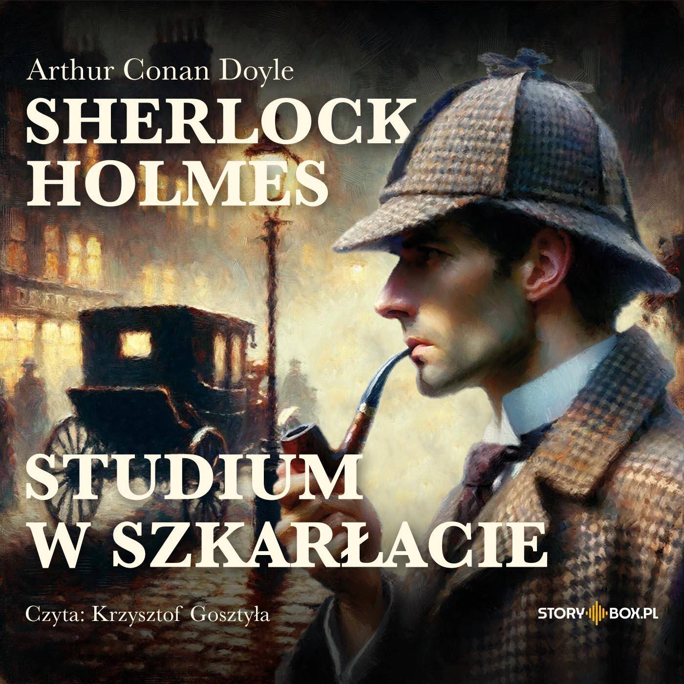 CD MP3 Sherlock Holmes. Studium w szkarłacie