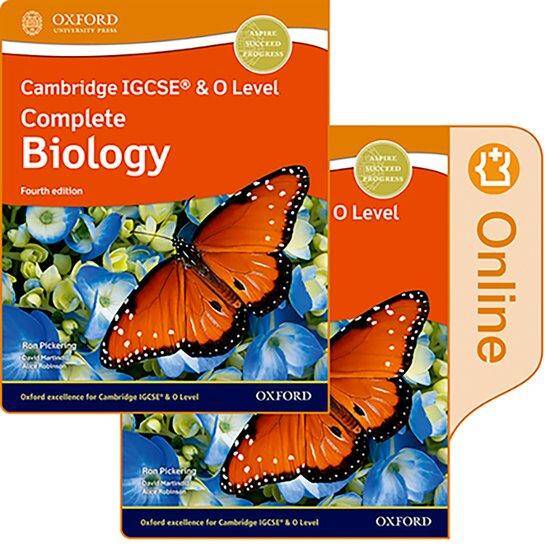 NEW Cambridge IGCSE & O Level Complete Biology: Print & Enhanced Online Student Book Pack (Fourth Edition)
