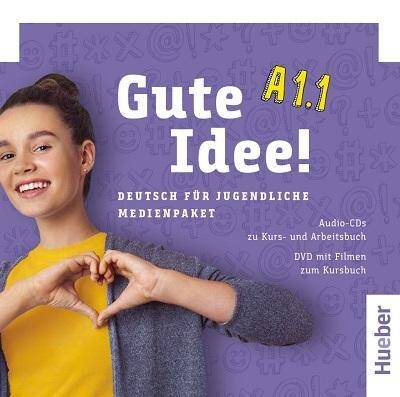 Gute Idee! A1.1 Deutsch als Fremdsprache Medienpaket (Płyta audio CD + Płyta DVD )