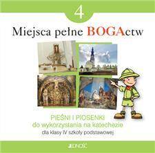 Religia kl 4 SP Miejsca pełne BOGActw Płyta CD z pieśniami i piosenkami