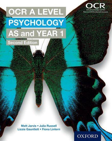 OCR A Level Psychology AS/Year 1 Student Book (Second Edition)