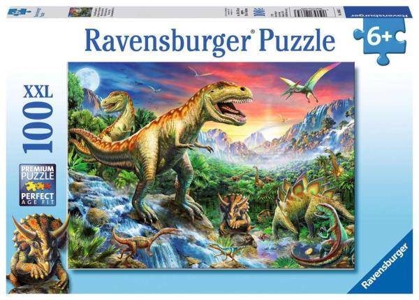 Puzzle 100el XXL Epoka dinozaurów 106653 RAVENSBURGER p6