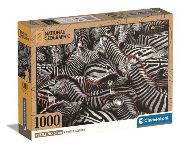 Clementoni Puzzle 1000el Compact National Geographic 39729