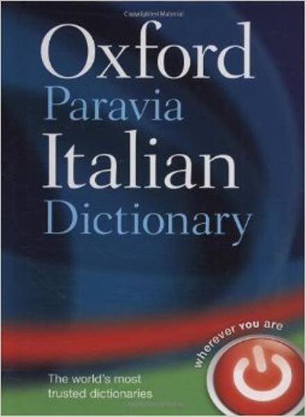 Oxford Paravia Italian Dictionary HB 3E 2010