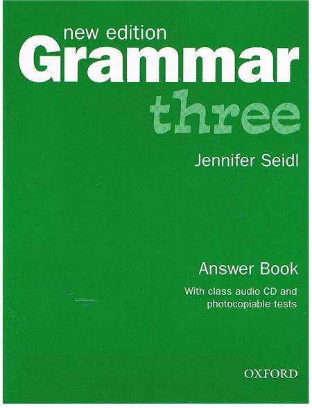Grammar Three New Answer Book Pack(CD)