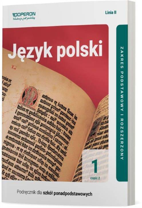 Język polski 1. Podręcznik. Część 2. Linia II. Zakres podstawowy i rozszerzony. PP (Zdjęcie 2)