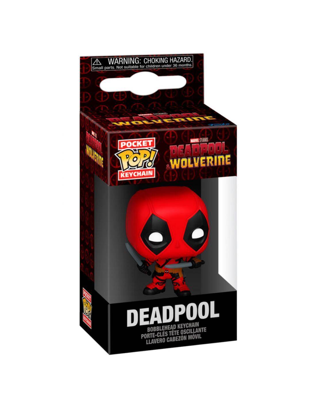 Pop Brelok: Marvel - Deadpool z mieczami
