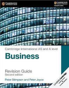 Cambridge International AS & A Level Business Revision Guide