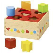 Kolorowy sorter (z serii: zabawki drewniane)