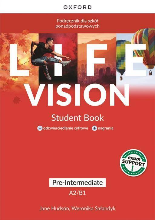 Life Vision Pre-Intermediate. A2/B1 Podręcznik + e-book + multimedia (Zdjęcie 2)