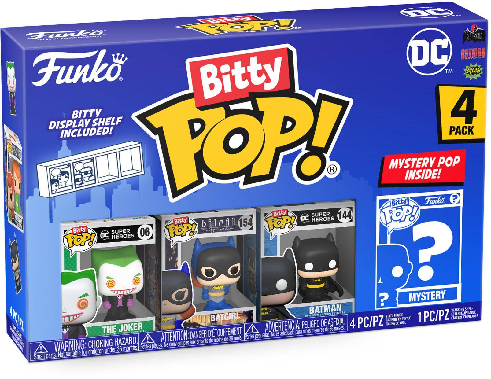 Bitty POP: DC - The Joker 4 pack