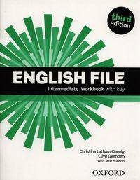 English File Third Edition Intermediate Workbook with key (Zdjęcie 1)