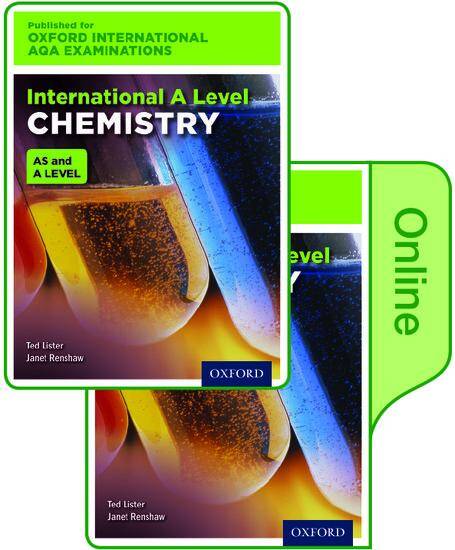 International AS & A Level Chemistry for Oxford International AQA Examinations: Print & Online Textbook Pack