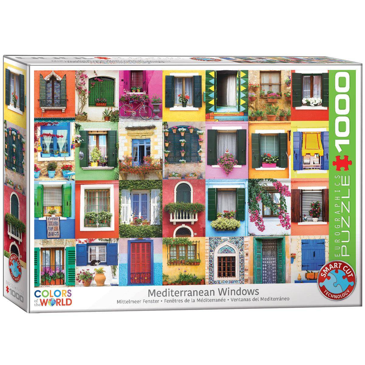 Puzzle 1000 Mediterranean Windows 6000-5350