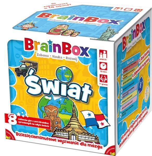 BrainBox - Świat (druga edycja) gra REBEL