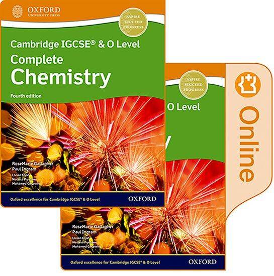 NEW Cambridge IGCSE & O Level Complete Chemistry: Print & Enhanced Online Student Book Pack (Fourth Edition)