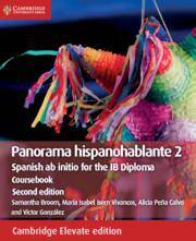 Panorama hispanohablante 2 Coursebook Cambridge Elevate edition
