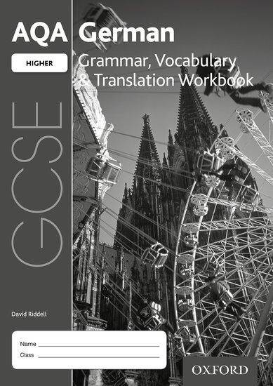 AQA GCSE German Higher Vocabulary, Grammar & Translation Workbook Pack (x 8)