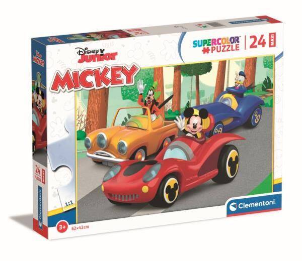 Clementoni Puzzle 24el Maxi podłogowe Mickey Mouse 24229 p.6