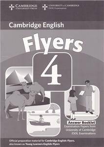 Cambridge Young Learners English Tests Flyers 4 Answer Booklet Second Edition