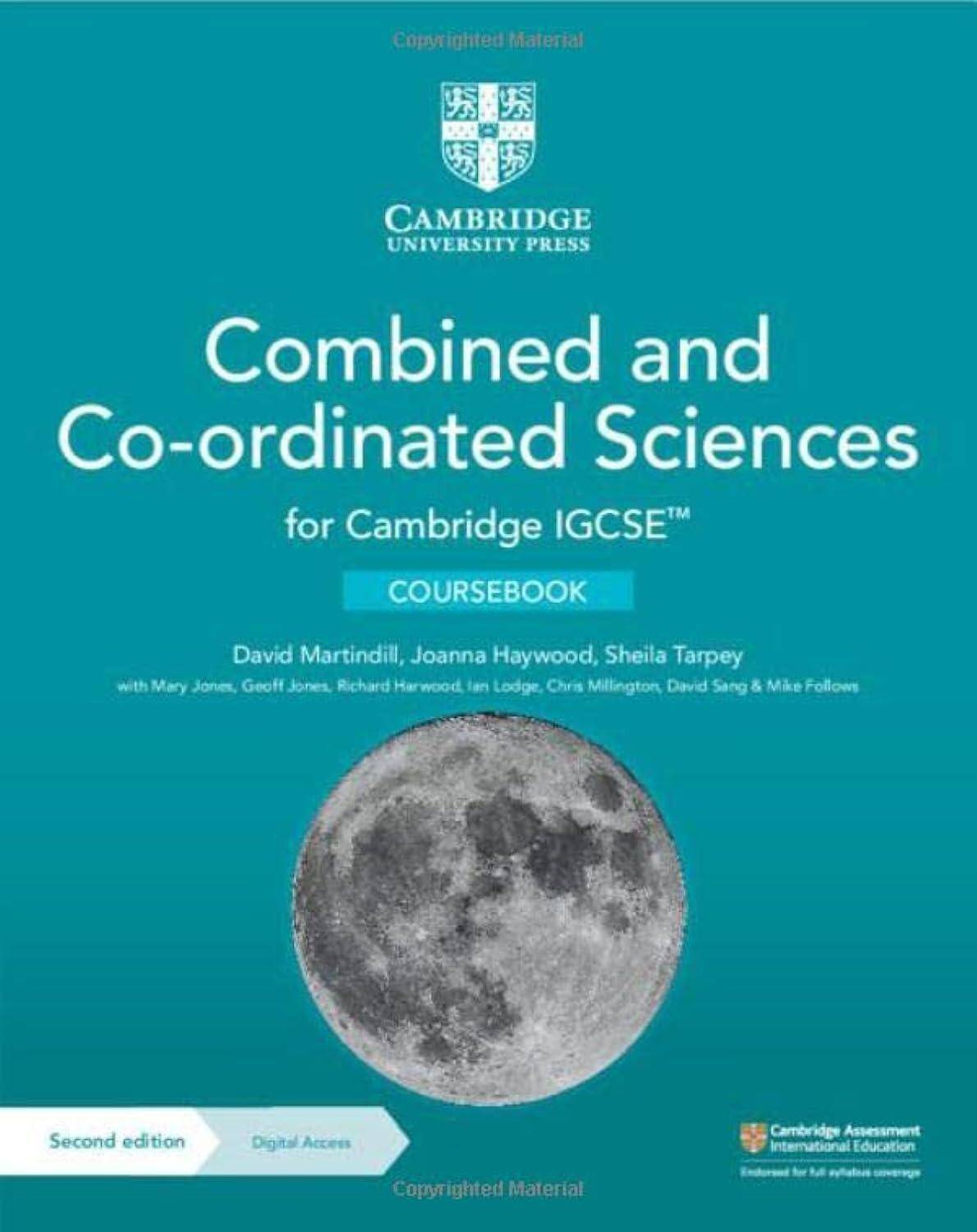 Cambridge IGCSEA Combined and Co-ordinated Sciences Coursebook with Digital Access (2 Years)