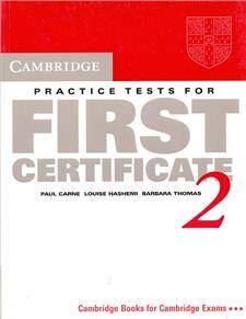 Cambridge Practice Tests for First Certificate 2 Student's book