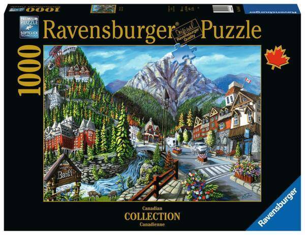 Puzzle 1000el Witamy w Banff 164813 RAVENSBURGER