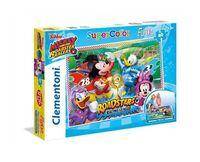 Puzzle podłogowe SuperColor Mickey i raźni rajdowcy 40