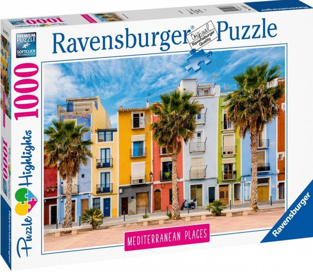 Puzzle 2D 1000 Środziemnomorska Hiszpania 14977