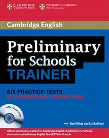 Cambridge Preliminary for Schools Trainer Angielski testy z płytami audio CD(3)