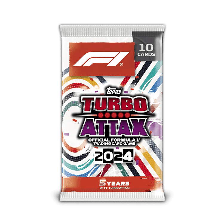 F1 Turbo Attax Official Formuła 1 2024 saszetki z kartami 1 szt. mix