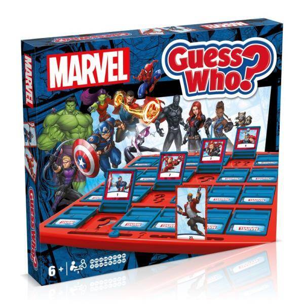 PROMO Zgadnij kto to? Marvel Avengers Guess who? gra Winning Moves