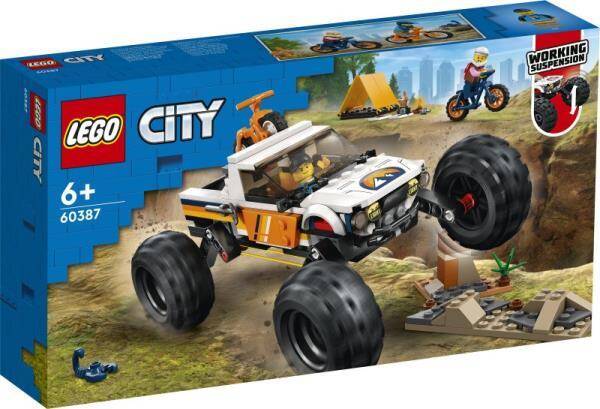 LEGO® 60387 CITY Przygody samochodem terenowym z napedem 4x4 p4