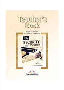 Career Paths Security Personnel. Teacher's Book