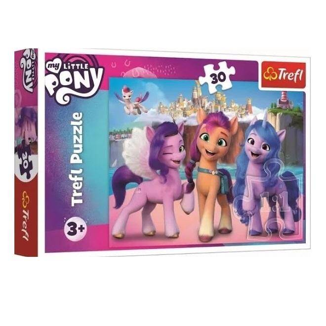Puzzle 30 Zabłyśnij jak Kucyki Pony Hasbro My Little Pony Movie 18283