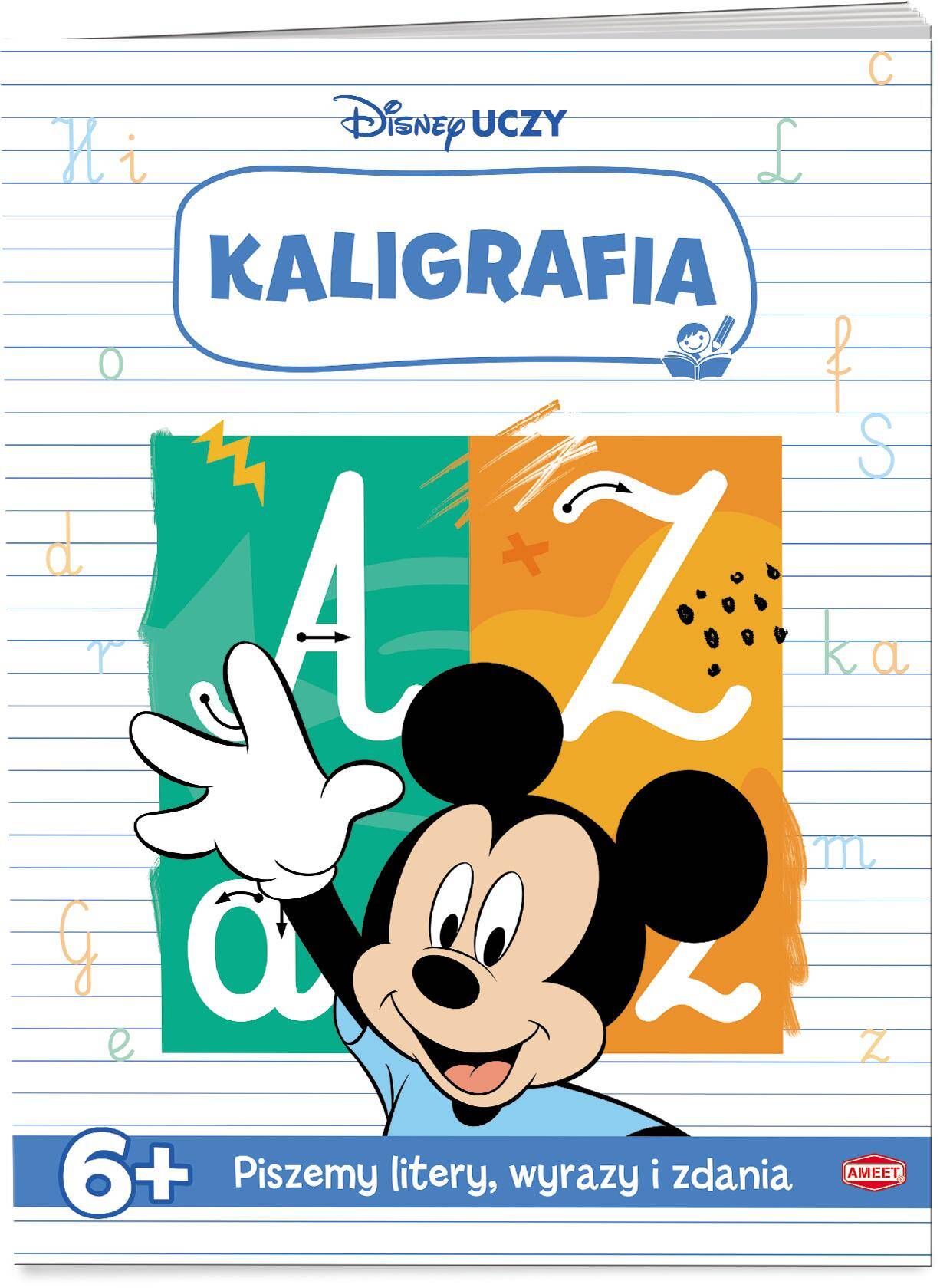 Disney uczy Miki Kaligrafia UKA-9301