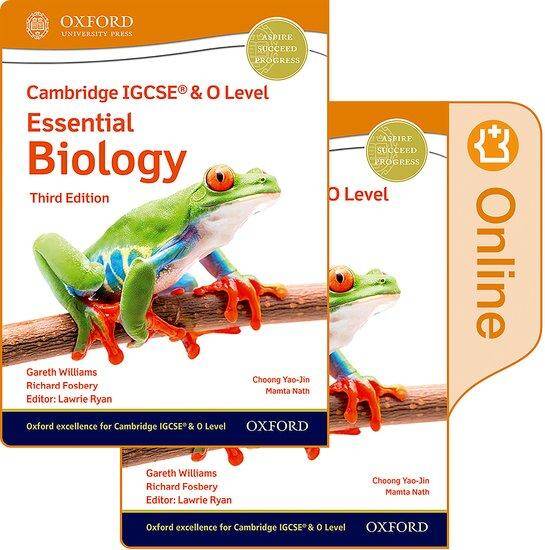 NEW Cambridge IGCSE & O Level Essential Biology: Print & Enhanced Online Student Book Pack (Third Edition)