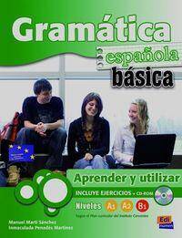 Gramatica espanola basica książka + CD-Rom