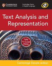 Digital Text Analysis and Representation (2Yr)