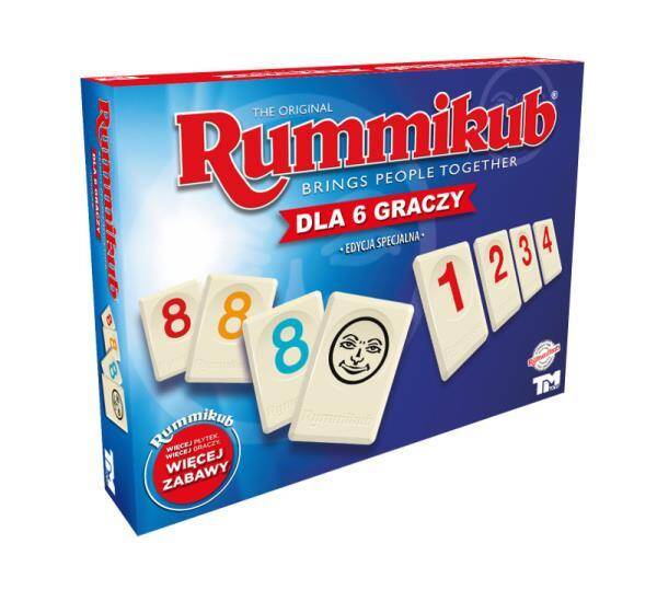 Rummikub XP edycja specjalna Gra rodzinna 4606 TM TOYS