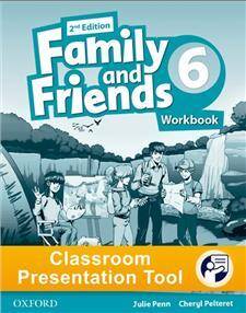 Family & Friends 2E 6 WB Code Classroom Presentation Tool (materiały na tablicę interaktywną do ćwic