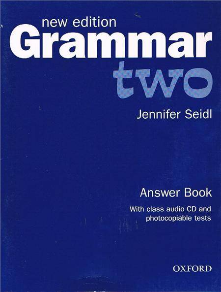 Grammar Two New Answer Book Pack(CD)
