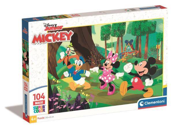 Clementoni Puzzle 104el Maxi Miki i Przyjaciele 23772