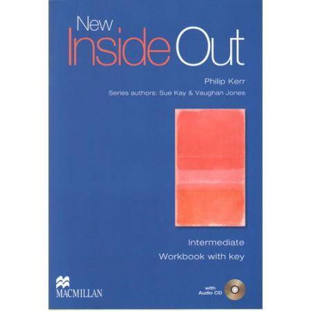 New Inside Out Angielski część 4 ćwiczenia z kluczem + audio CD Intermediate