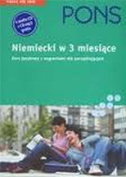 Niemiecki w 3 miesiące Kurs językowy z nagraniami dla początkujących PONS (Zdjęcie 1)