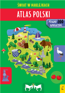 Świat w naklejkach Atlas polski