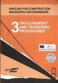Procurement and tendering procedures 3
